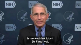 Dr Fauci: megszüntettük a szezonális influenzát a maszk viseléssel